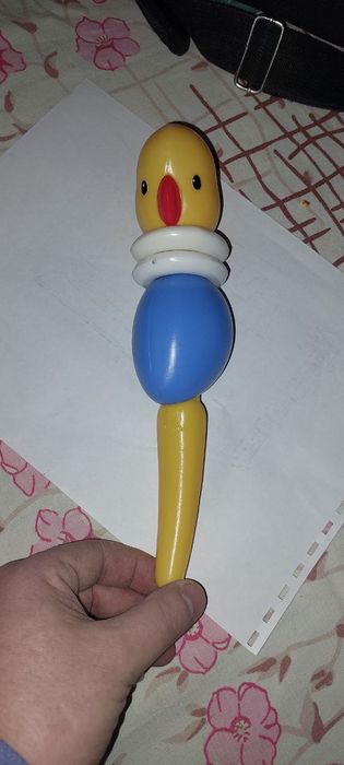 Игрушка ссс погремушка попугай