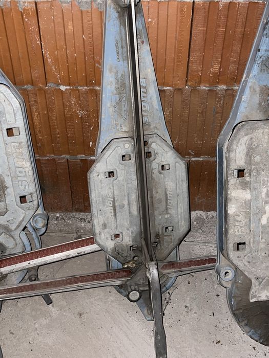 Mașini profesionale tăiat gresie/faianță Sigma – 5 bucăți, stare bună