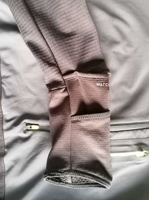 Мъжка блуза за бягане KIPRUN RUN 900 Warm [Размер: S] [Цвят: Черенщ]