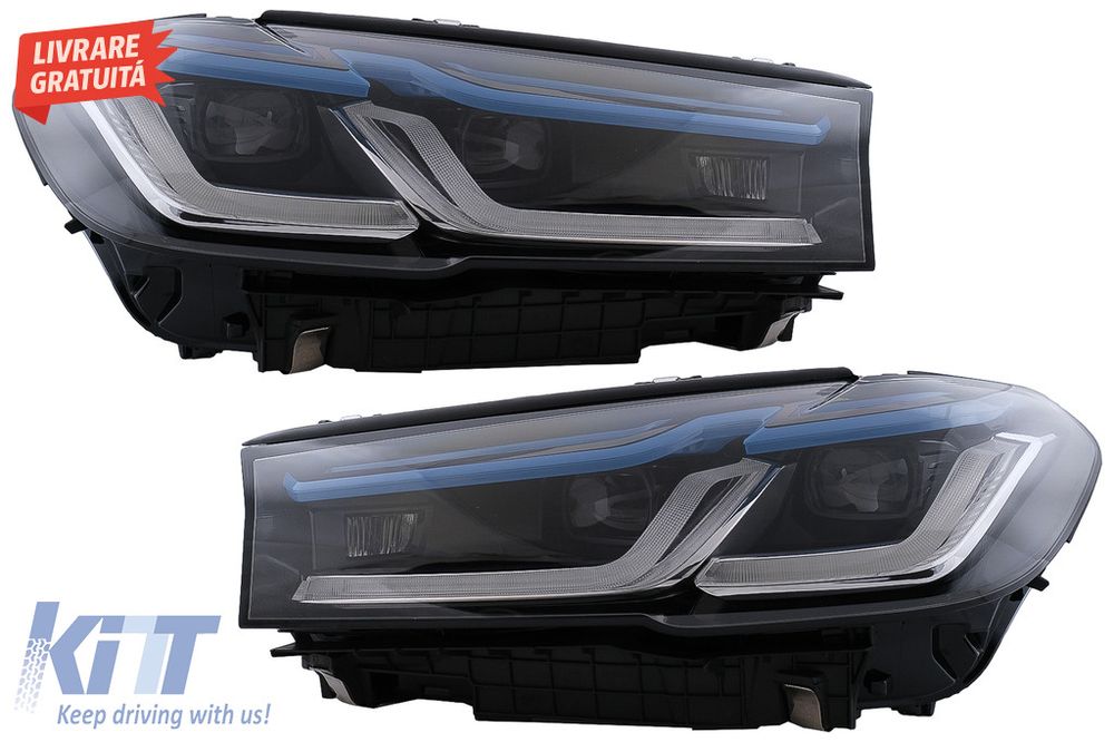 Faruri LED BMW Seria 5 G30 G31 Sedan Touring (2017-2019) LCI Design