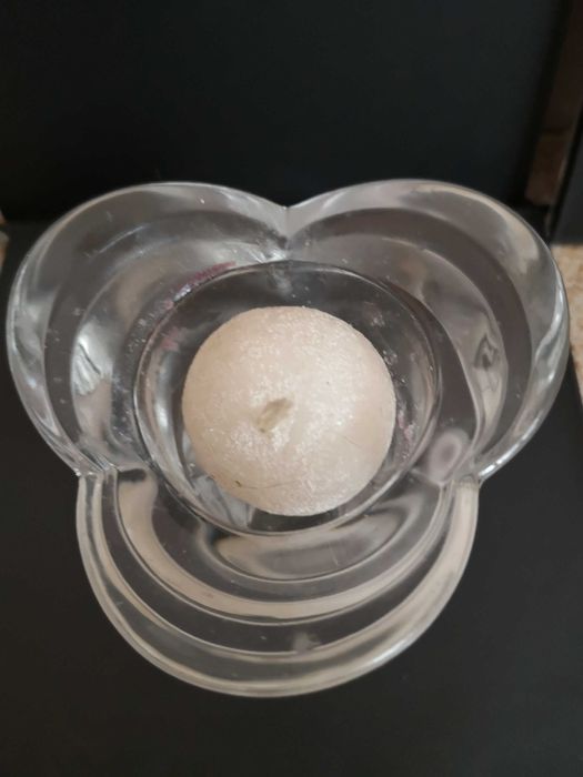 стъклени свещници за чаени свещи