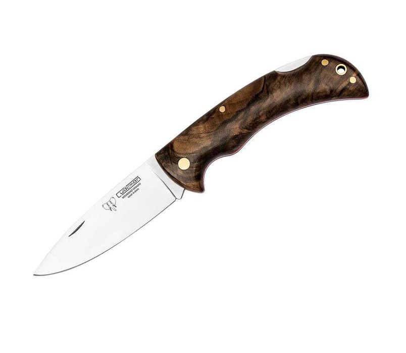 Briceag Cudeman Galatea, maner lemn nuc, lama otel N690Co