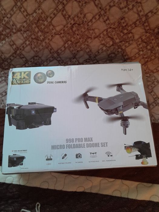 Dronă 998 pro max MICRO FOLDABLE DDOHE Set