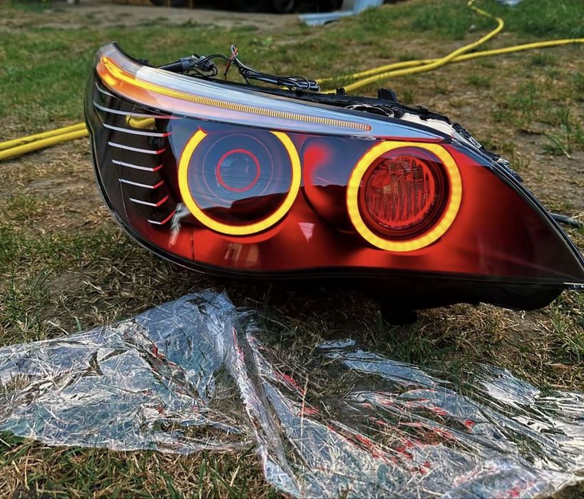 Faruri custom bmw e60