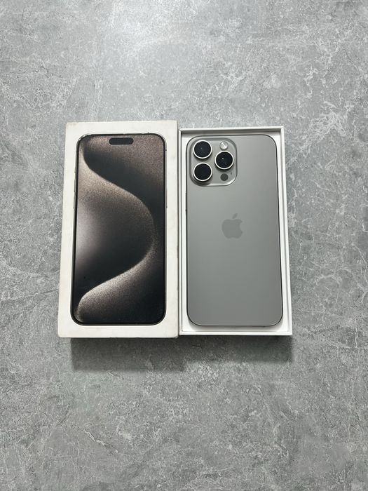 iPhone 15 Pro Max 256GB Natural Titanium