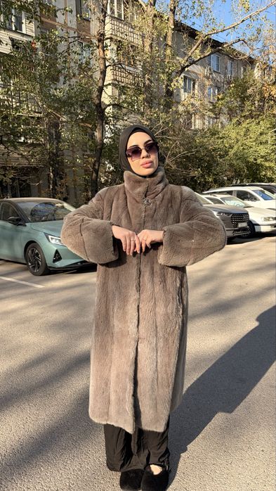 Норковая шуба импорт мех 48,50
