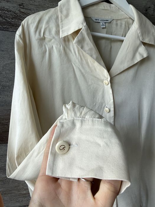 St. John дамска копринена риза