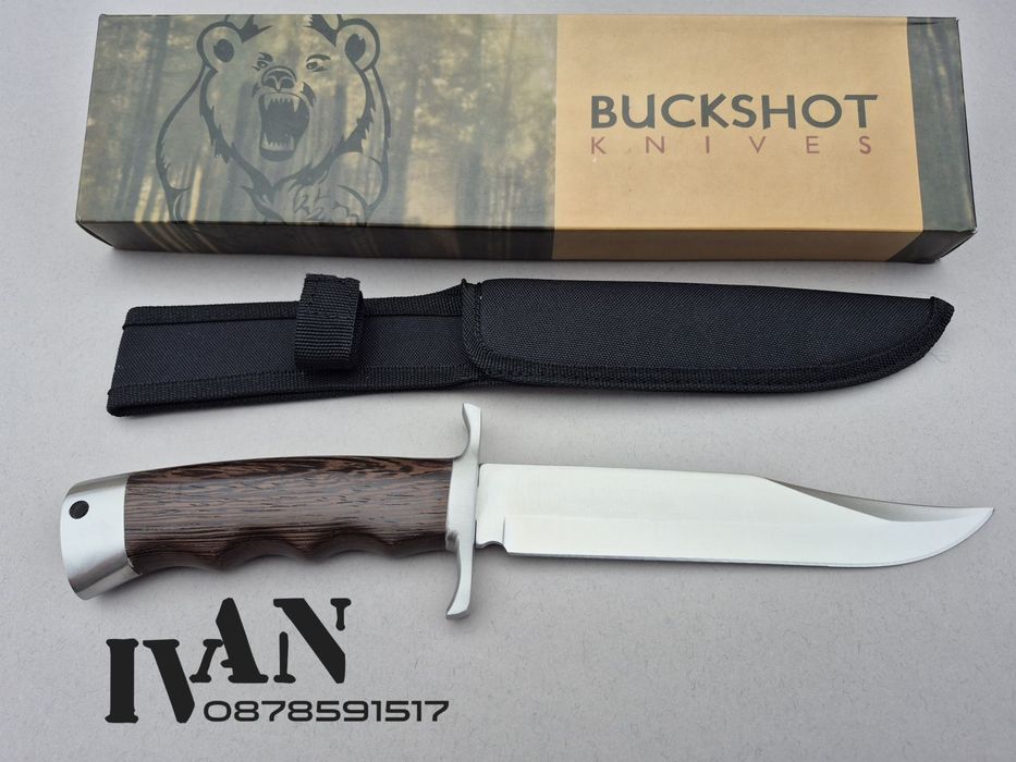 Ловен нож BUCKSHOT с кания от текстил