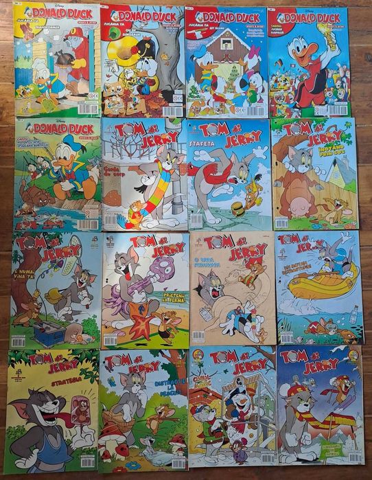 Schimb benzi desenate Egmont Mickey Mouse Donald Duck Tom Jerry complete si verificate