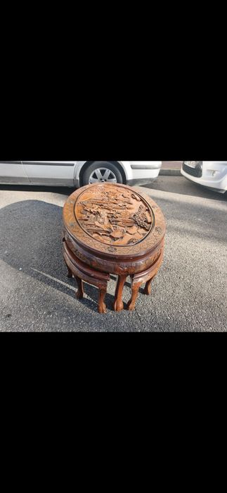 Ръчно изработена азиатска маса
