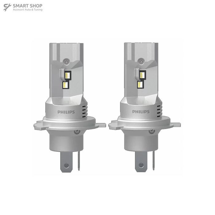 Philips Ultinon Pro6000 Boost Bulb H4 LED 12V 18W 5800K Auto Moto 2 Bucati