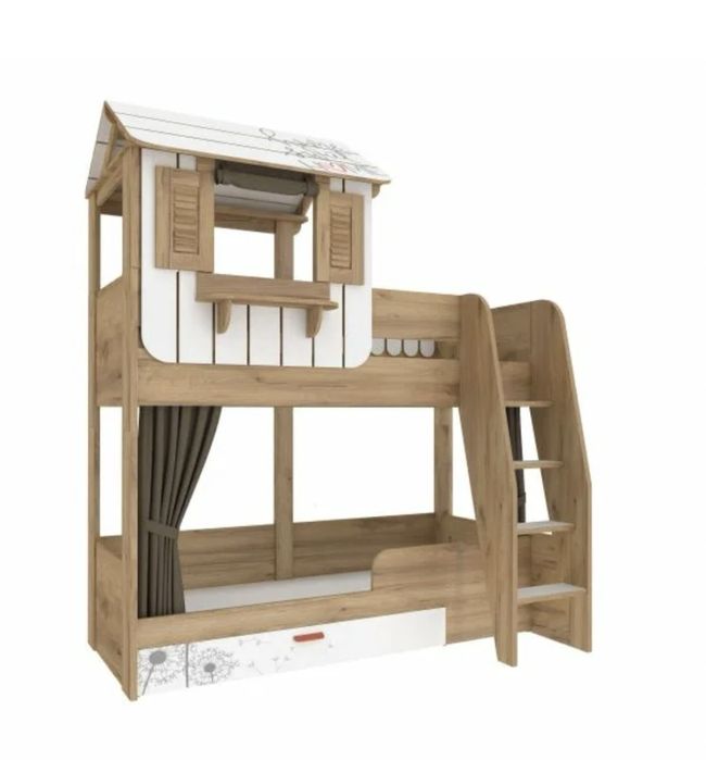 Детская кровать двухярусная