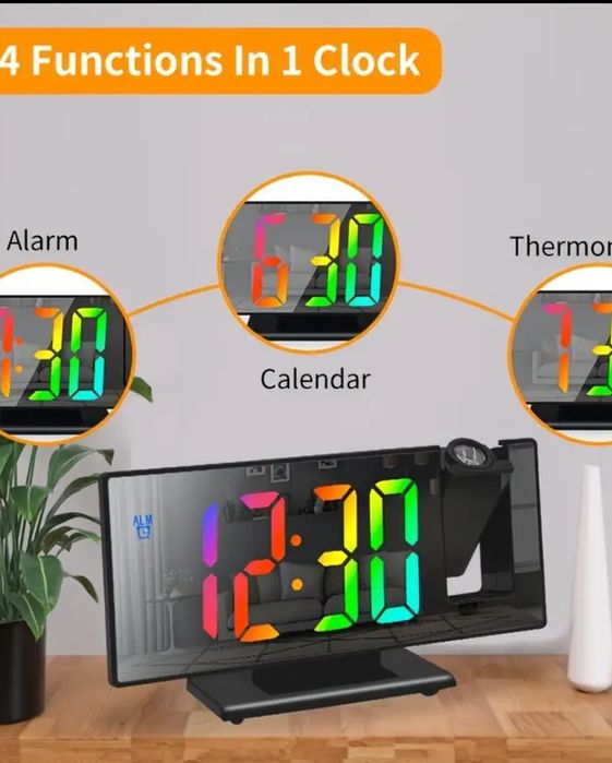 Часы с проектором