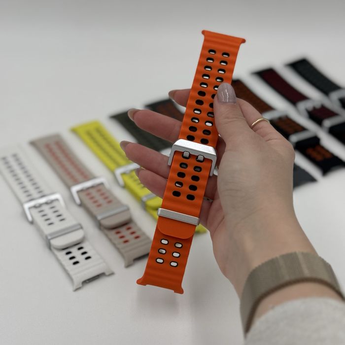 Силиконовa каишкa на дупки за Samsung Galaxy Watch 8 и 8 Classic