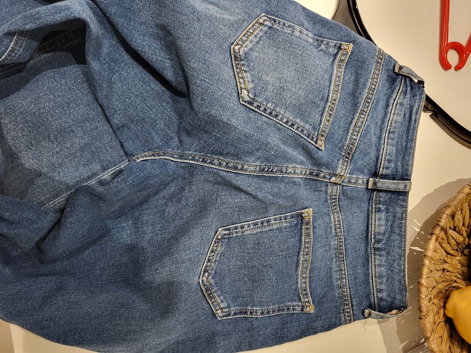 Blugi Asos, bleu și negrii mar S talie inalta noi cu eticheta
