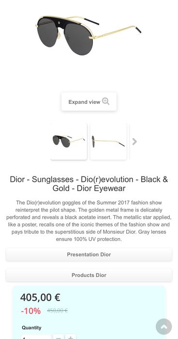 Оригинални очила Dior