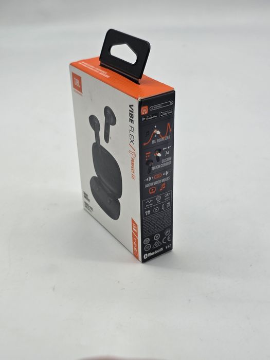 Casti Wireless, JBL, Vibe Flex, Bluetooth, Autonomie 8h, 9.5dB, Negru, SIGILAT
