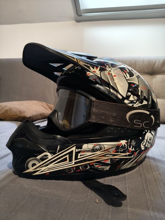 Cască ATV Enduro Cross