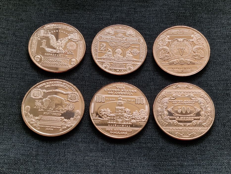 Медна монета, медно кюлче copper coin copper bar