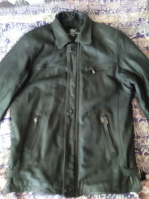 Куртка мужская кожаная