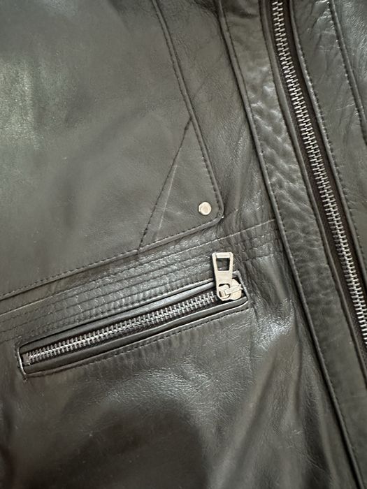 Мъжко яке от естествена кожа