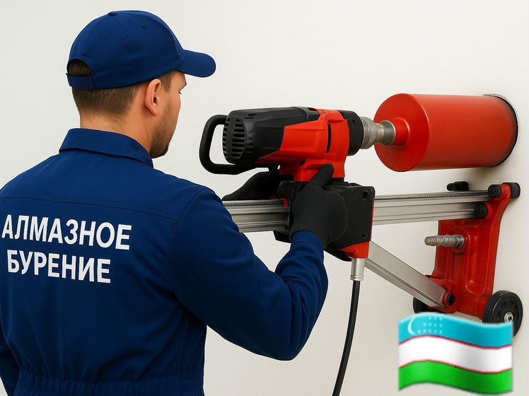 Almazniy bur Devor teshish/алмазное бурение сверление отверстий резка