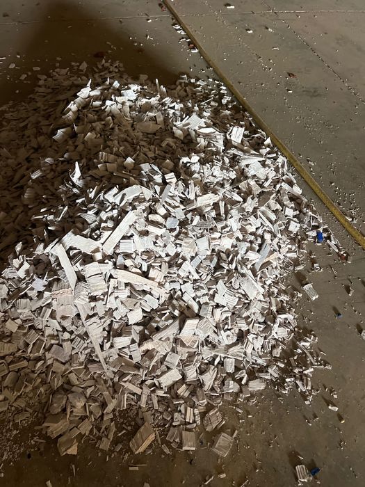 Дървесен цветен мулч