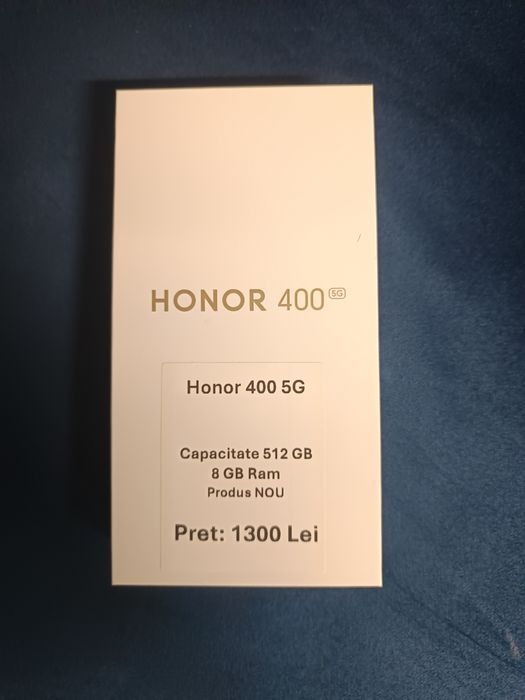 Amanet ozana vinde Honor 400 5G nou sigilat