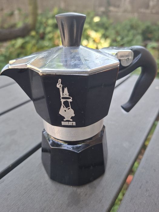 Кафеварка Moka Express Color Bialetti 1 чаша, черна