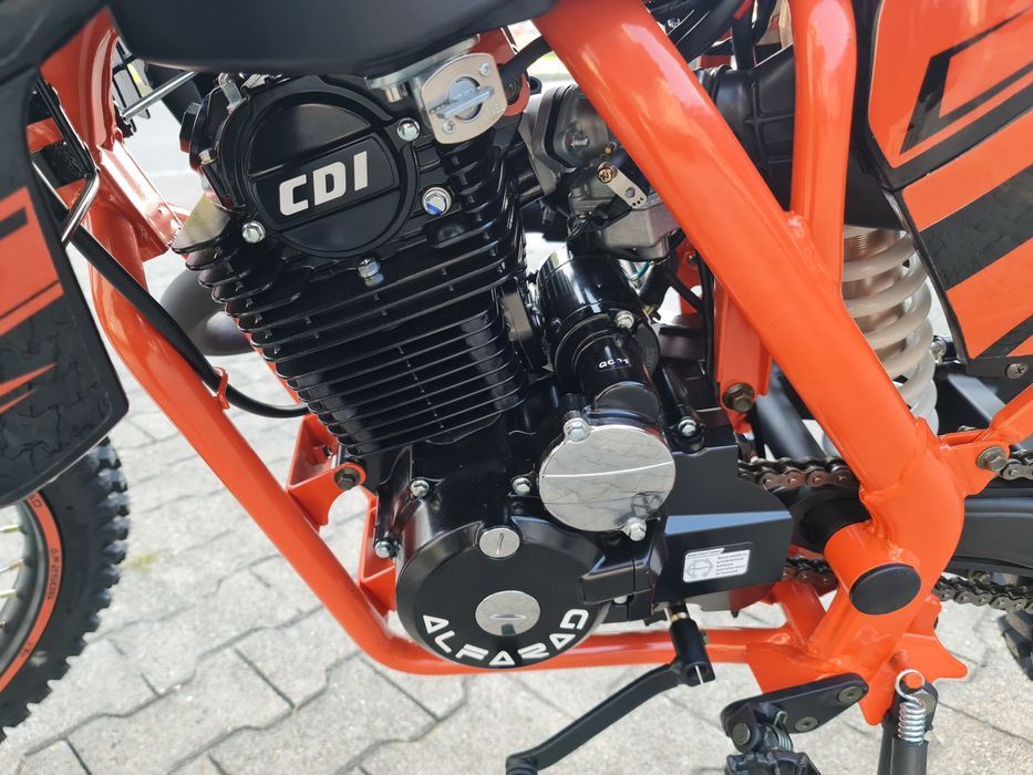 Moto Cross Alfarad R6 250cc - Vert - Neuve En OVP - Pour Le Off-Road Et Le Fun