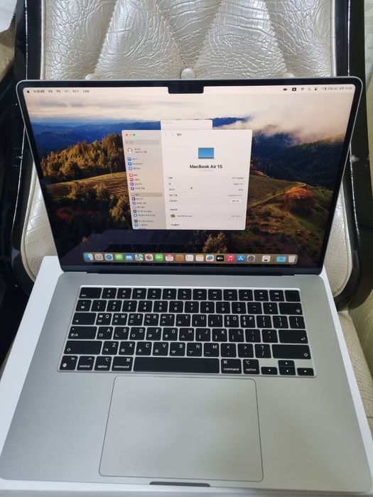 Macbook Air M2 silver 15 dyum (Ram 8GB/SSD 512GB)box yangidek
