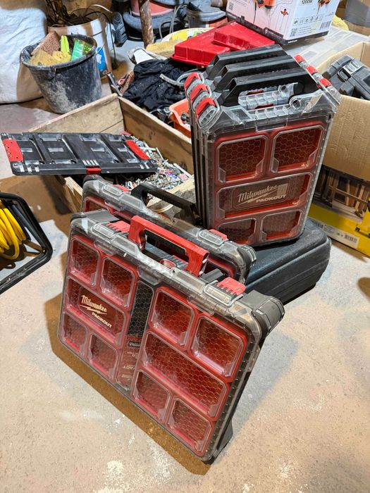 Система пакаут Packout Milwaukee, сак, раница, куфар с колела