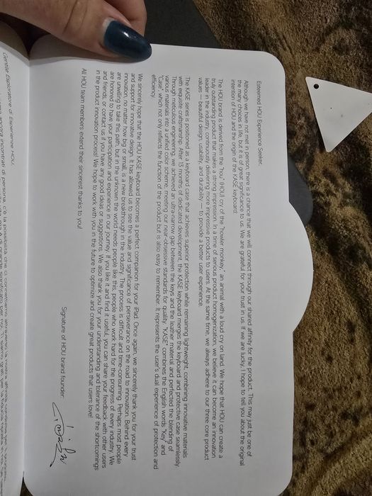 Магнитен калъф с клавиатура за IPad - 11инча - нова