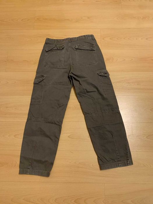 Grey Mens Cargo Pants from Bershka