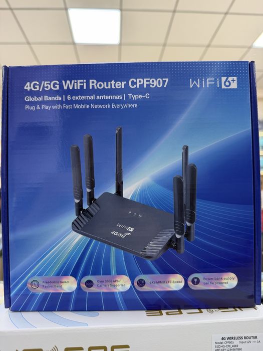 4G wifi роутер сим слот