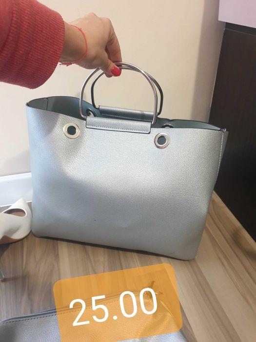 Официални обувки на ток и чанта, комплект