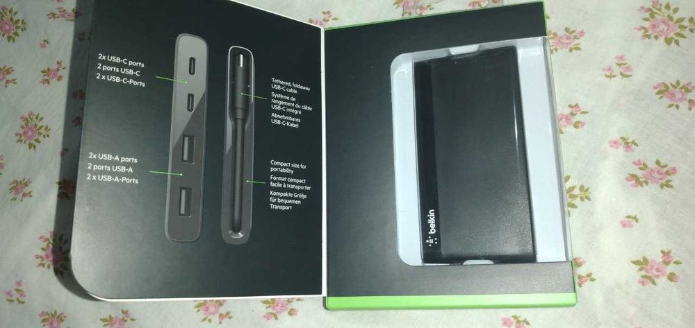 Разветвитель USB-C 4-Port Mini Hub (USB Type-C)