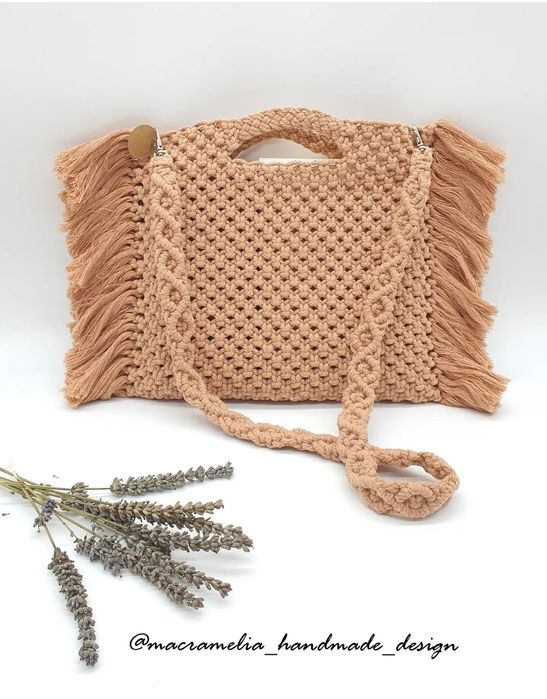 Макраме чанта/ Плетена чанта/ Ръчна изработка/ Подарък/ Бохо стил