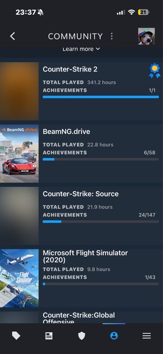 Продам стим steam аккаунт