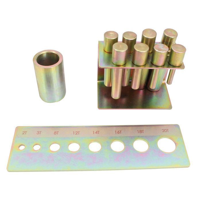 Set adaptori pentru presa hidraulica