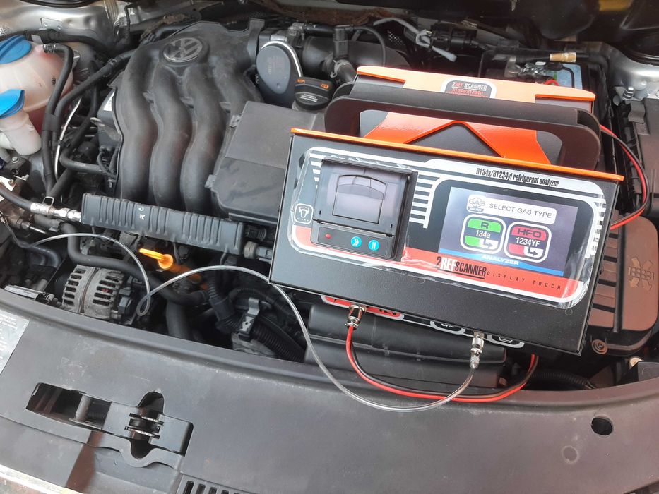 R1234yf зареждане, обслужване и ремонт