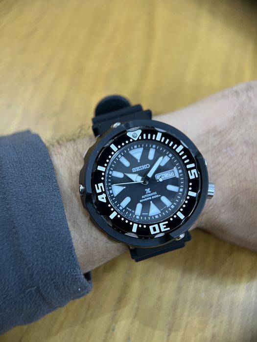 Seiko Prospex SRPA baby Tuna  diver 200m negru
