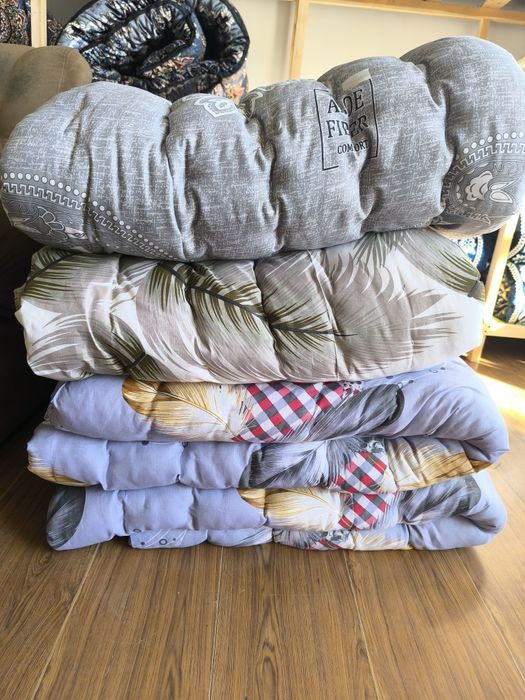 Пахтали бир ва икки кишилик кўрпалар