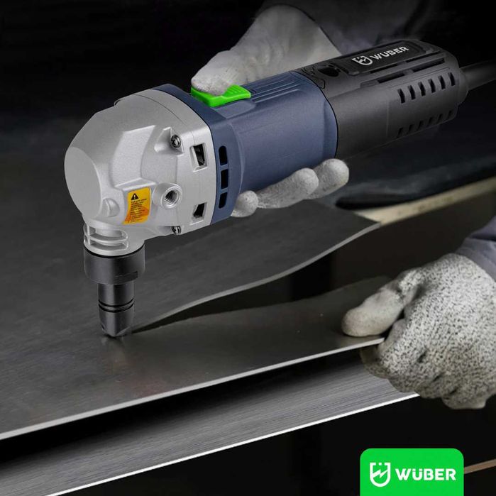 Foarfecă electrică pentru tablă 500W, 1.6 mm, 2200 RPM Wuber