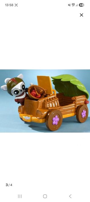 YooHoo оригинал лемур и сафари джип