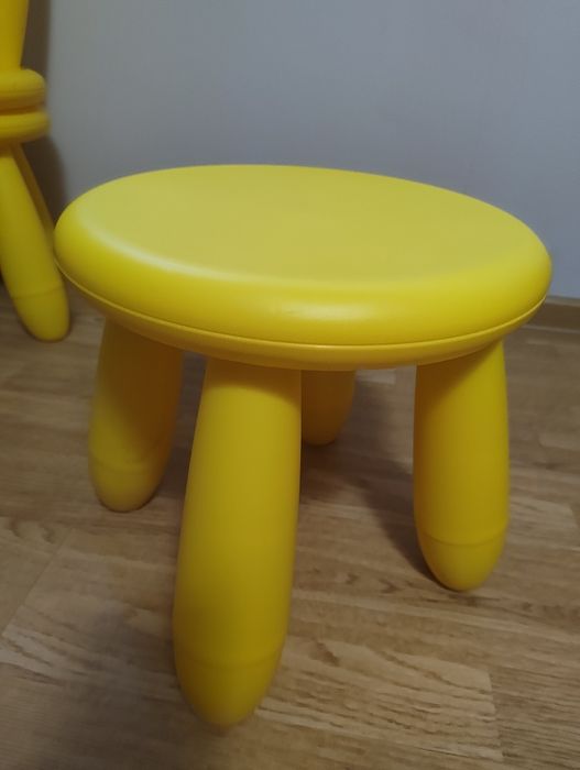 Scaun copii IKEA MAMMUT – galben