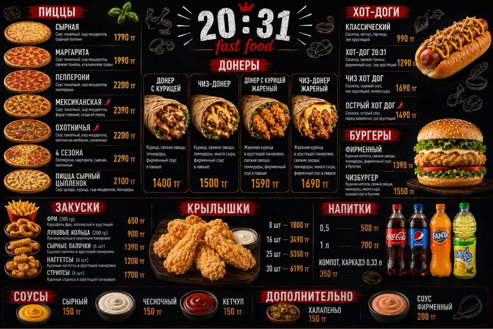 Готовый бизнес фаст фуд