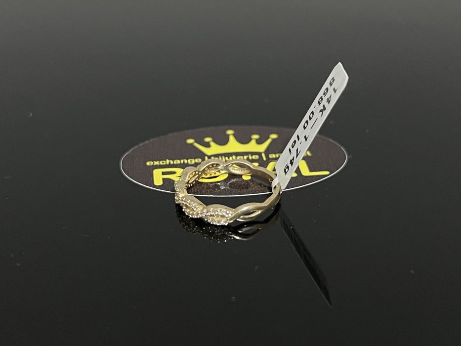 Bijuteria Royal CB : Inel dama aur nou 14k 1,74gr