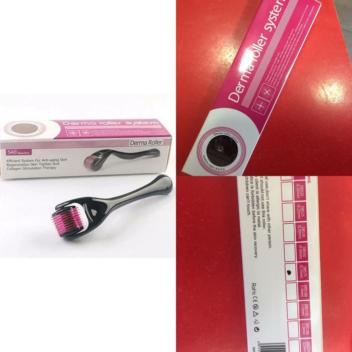 Дермороллер для волос и бороды