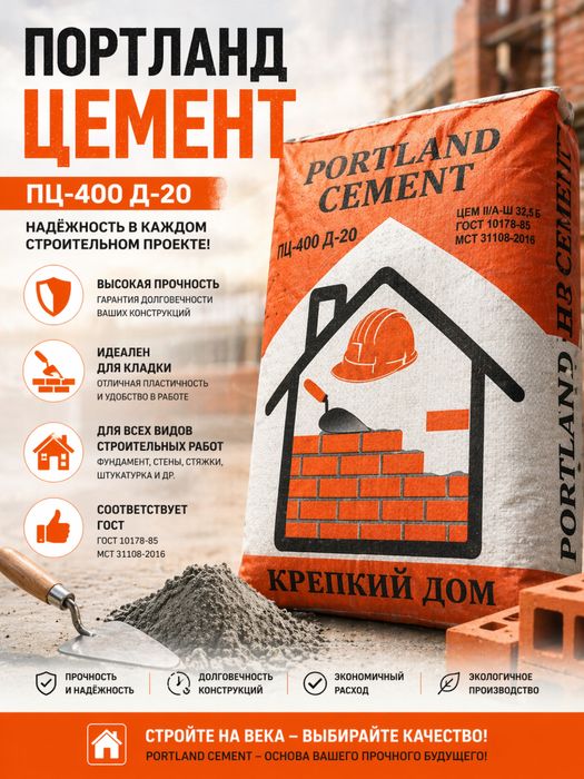 цемент ощего использования